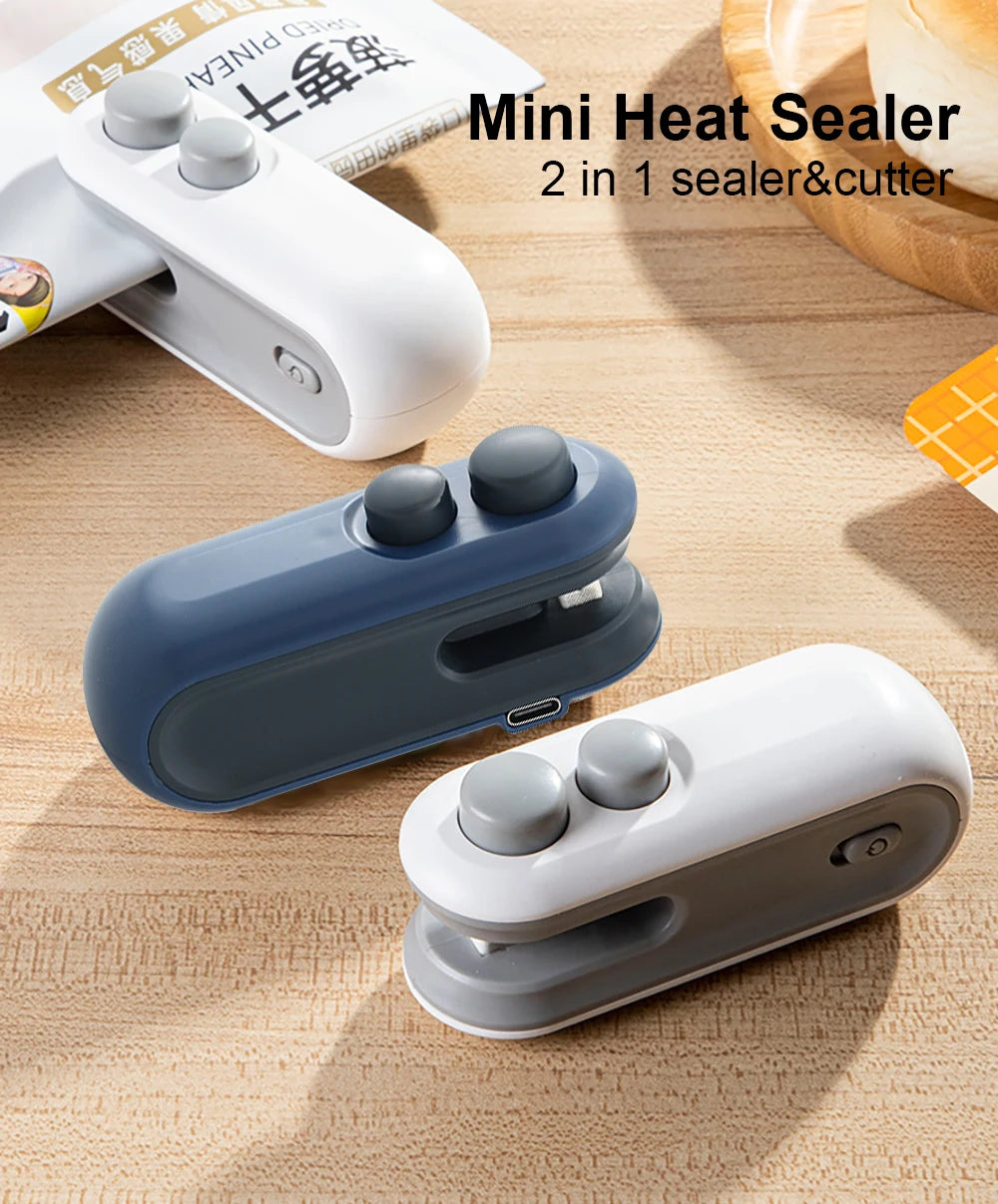 FreshLock™ - 2-in-1 Mini Bag Sealer