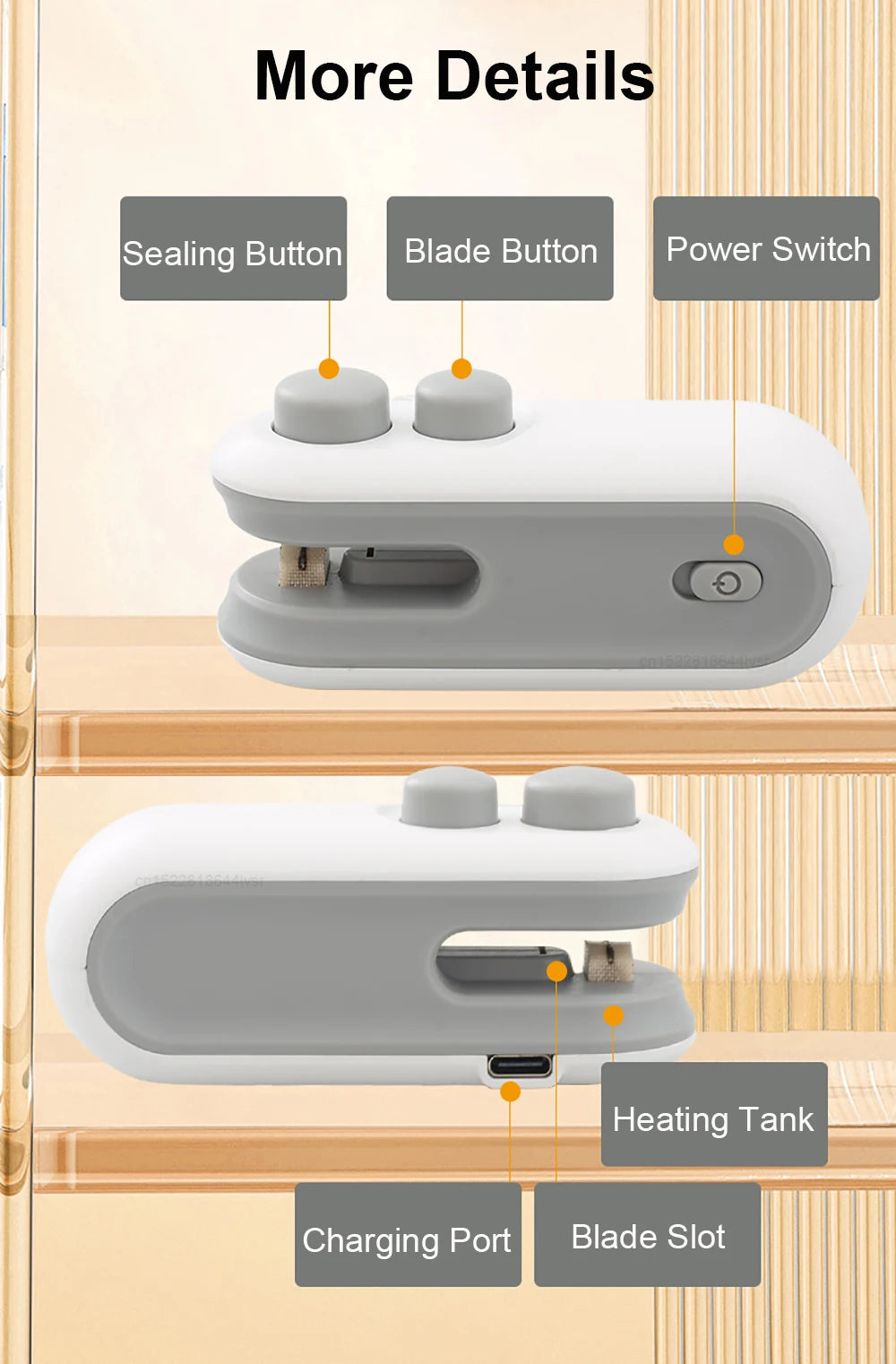 FreshLock™ - 2-in-1 Mini Bag Sealer