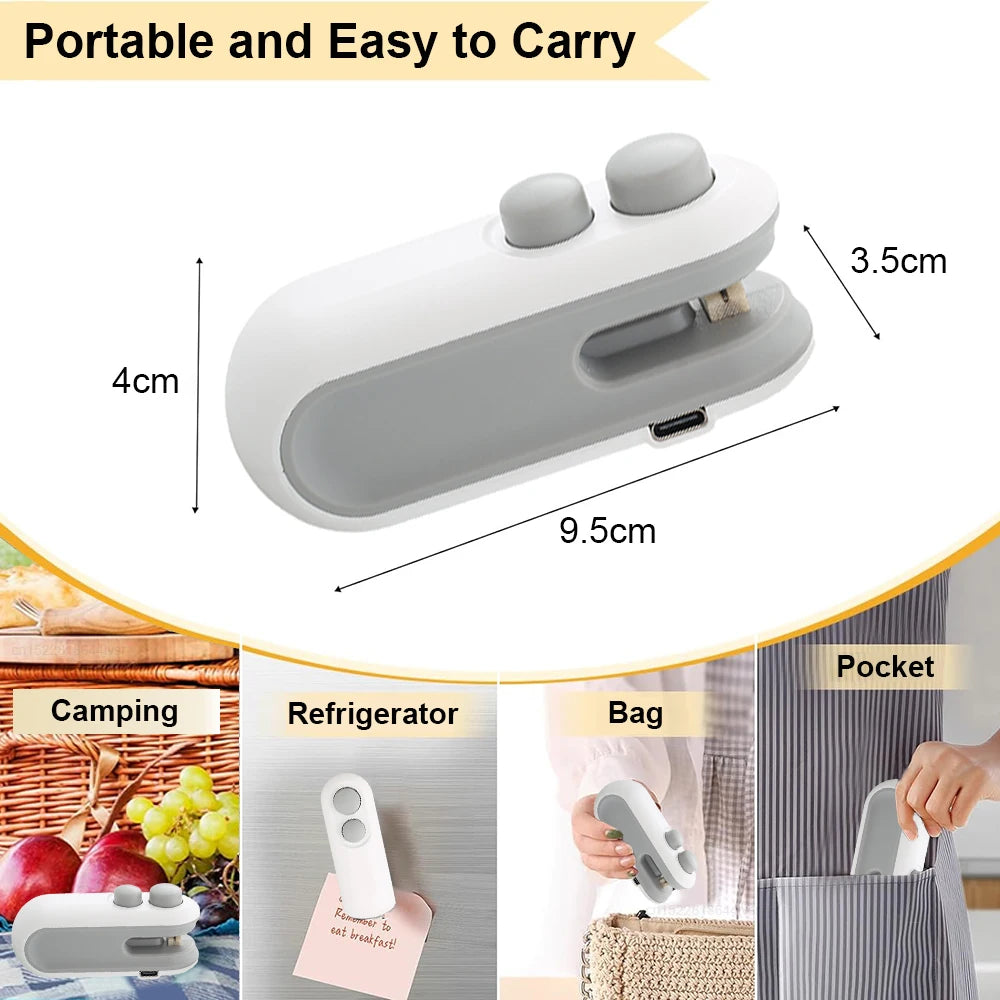FreshLock™ - 2-in-1 Mini Bag Sealer